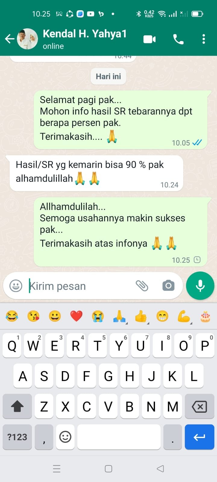 Testimoni Pelanggan