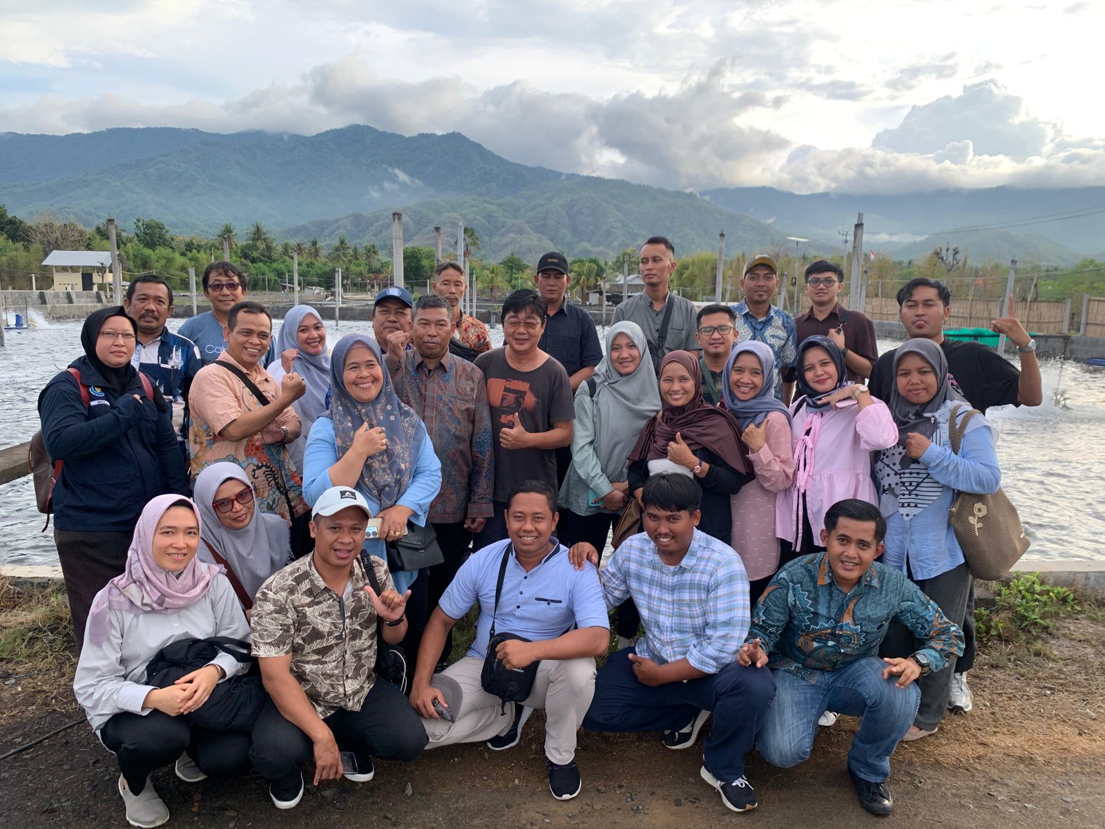 CV. Putra Bahari Milk Fish Bali menerima kunjungan dari rombongan Dinas Kelautan dan Perikanan Provinsi Jawa Timur